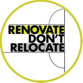 Renovate Don't Relocate project includes space-saving ECLISSE Classic Pocket Door System