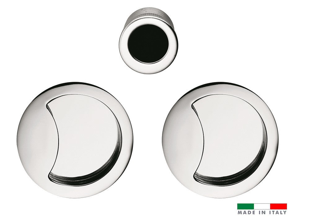 Half Moon Flush Pull Handle Set for Sliding Pocket Door