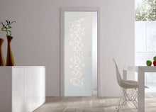 Classic 10mm Glass Pocket Door System Patterned BOLLE