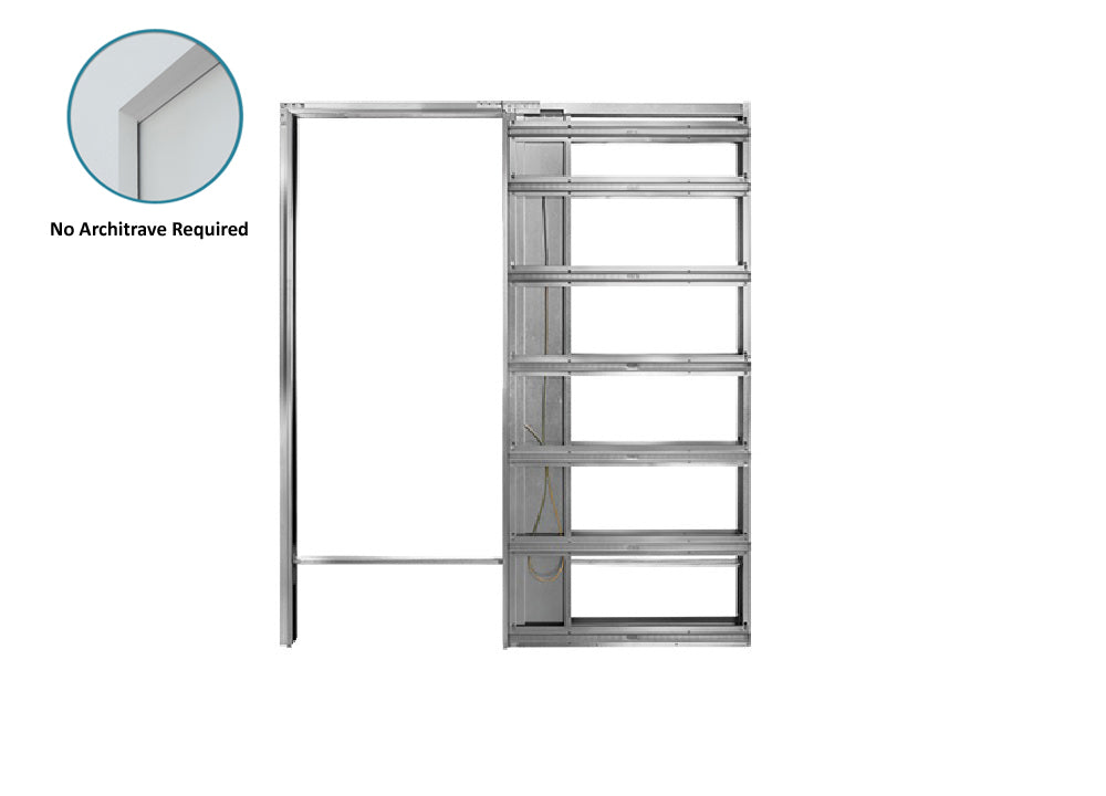 Syntesis® Flush SINGLE WIRING-READY Pocket Door System  - New Sizing