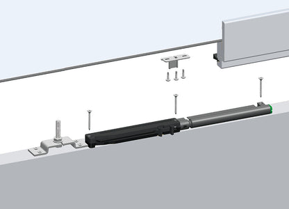 Eclisse Soft Closing Kit for 40-50Kg Wooden Door