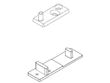 ECLISSE Floor Guide for Telescopic Pocket Door Systems